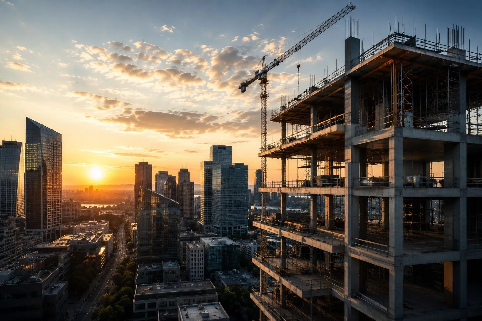 Construcții — proiecte în execuție
